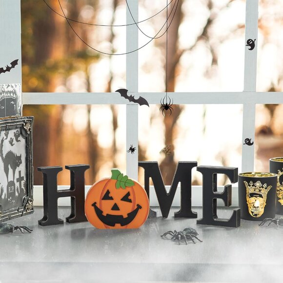 Interchangeable Home Table Signs with 13 Pcs Seasonal Icons, Wooden  Home Sign - Picture 3 of 9
